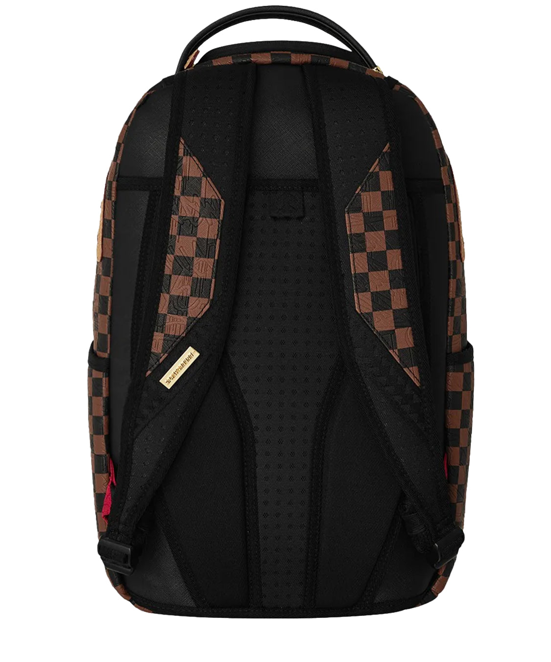 Zaino Embossed Check SPRAYGROUND Unisex - Marrone