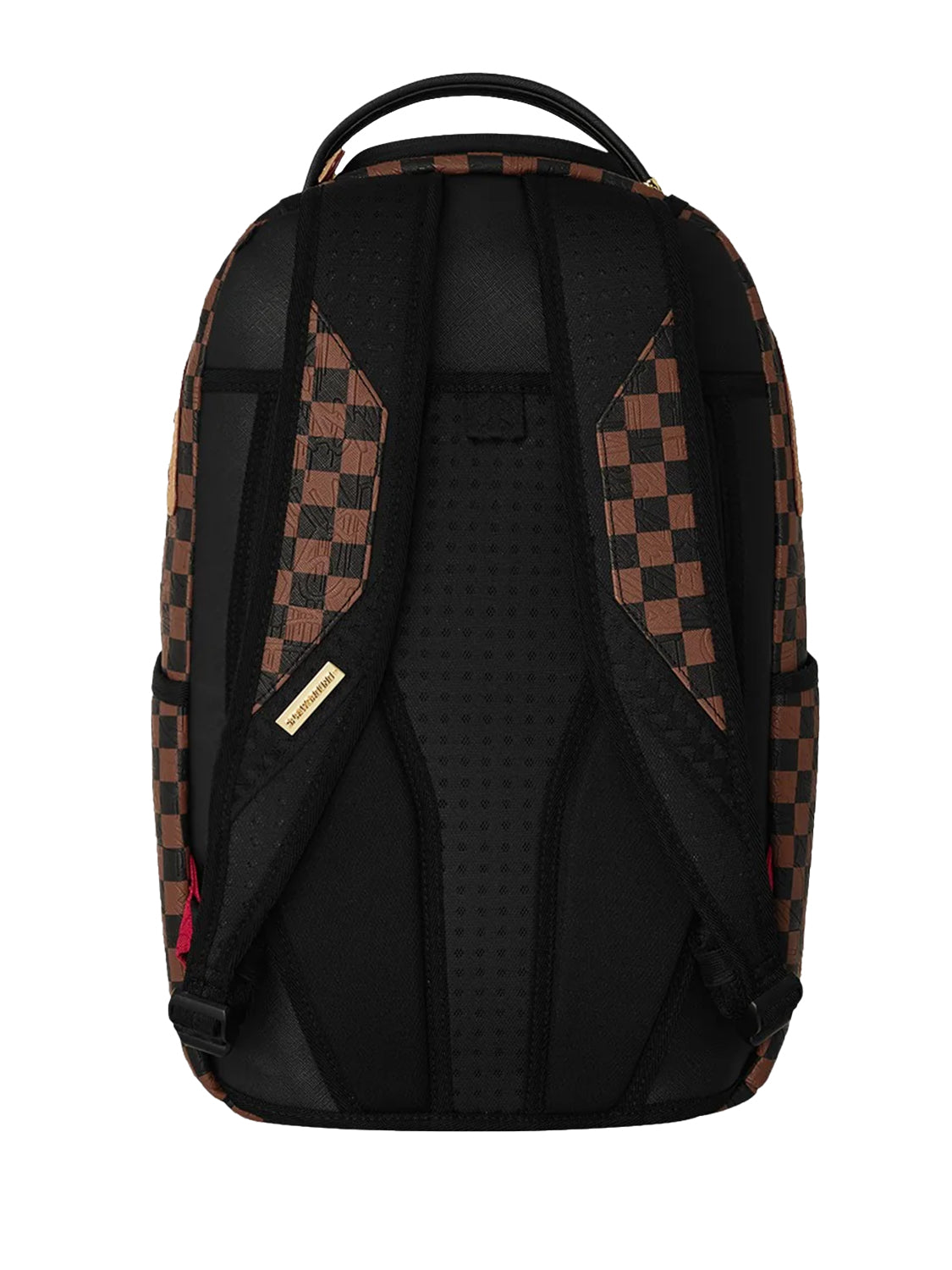 Zaino Embossed Check SPRAYGROUND Unisex - Marrone