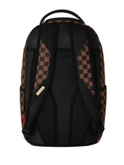 Zaino Embossed Check SPRAYGROUND Unisex - Marrone