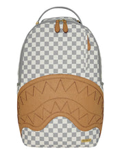 Zaino Embossed Check SPRAYGROUND Unisex - Beige