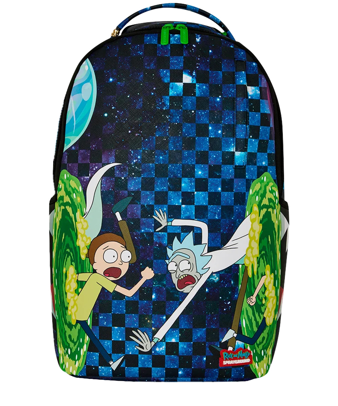 Zaino Rick And Morty Portal Jumping SPRAYGROUND Unisex - Blue