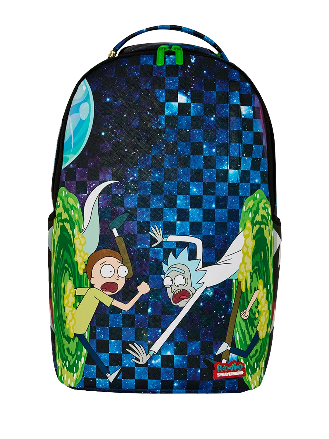 Zaino Rick And Morty Portal Jumping SPRAYGROUND Unisex - Blue