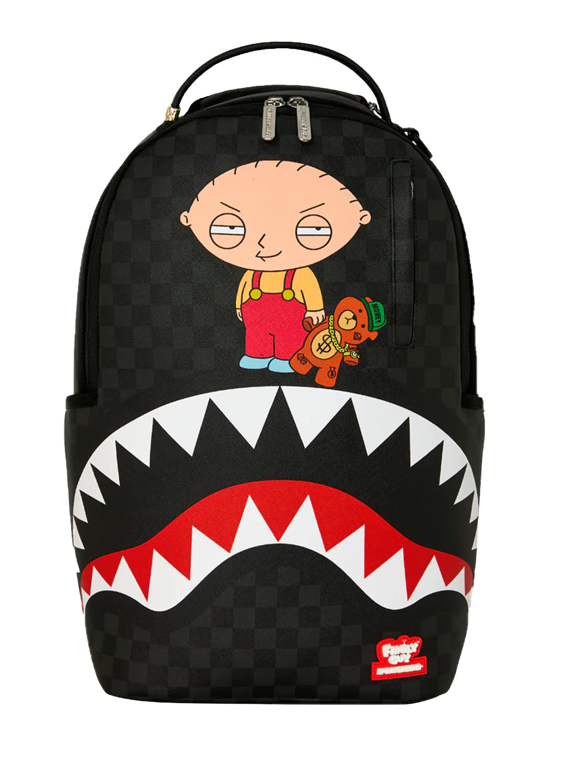 Zaino Family Guy Stewie Holding Bear Keychain SPRAYGROUND Unisex - Nero