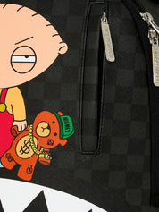Zaino Family Guy Stewie Holding Bear Keychain SPRAYGROUND Unisex - Nero