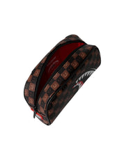 Pochette Sharks In Paris Wtf Bubble SPRAYGROUND Unisex - Marrone