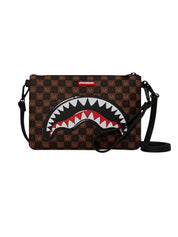 Tracolla Sharks In Paris Wtf Bubble SPRAYGROUND Unisex - Marrone
