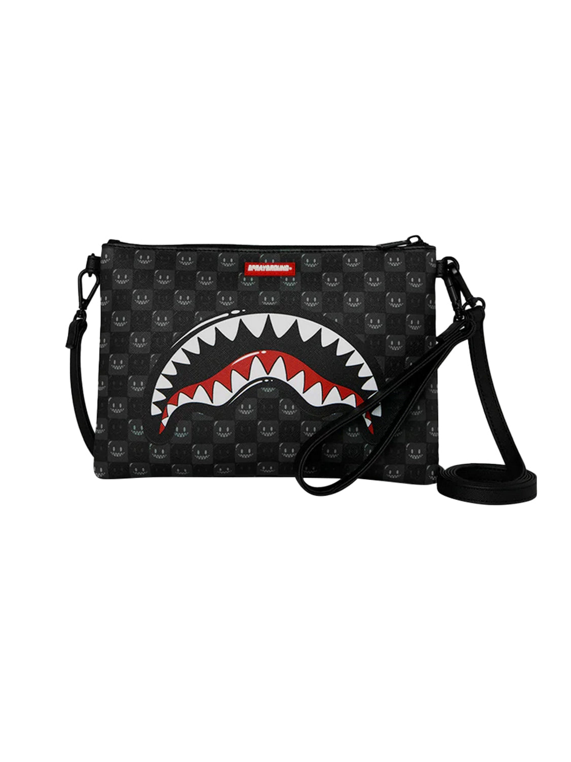 Tracolla Sharks In Paris Wtf Bubbly SPRAYGROUND Unisex - Nero
