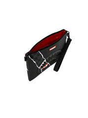 Tracolla Center Rip Revealing Gray Check Crossover SPRAYGROUND Unisex - Grigio