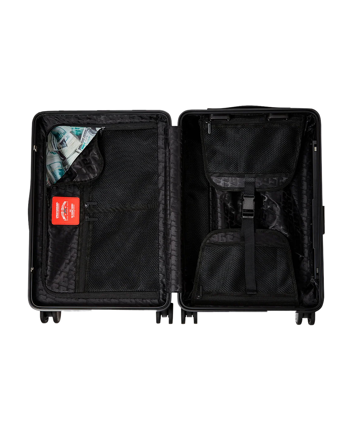 Trolley Sharks In Paris Wtf Bubbly Carry-On Luggage SPRAYGROUND Unisex - Marrone