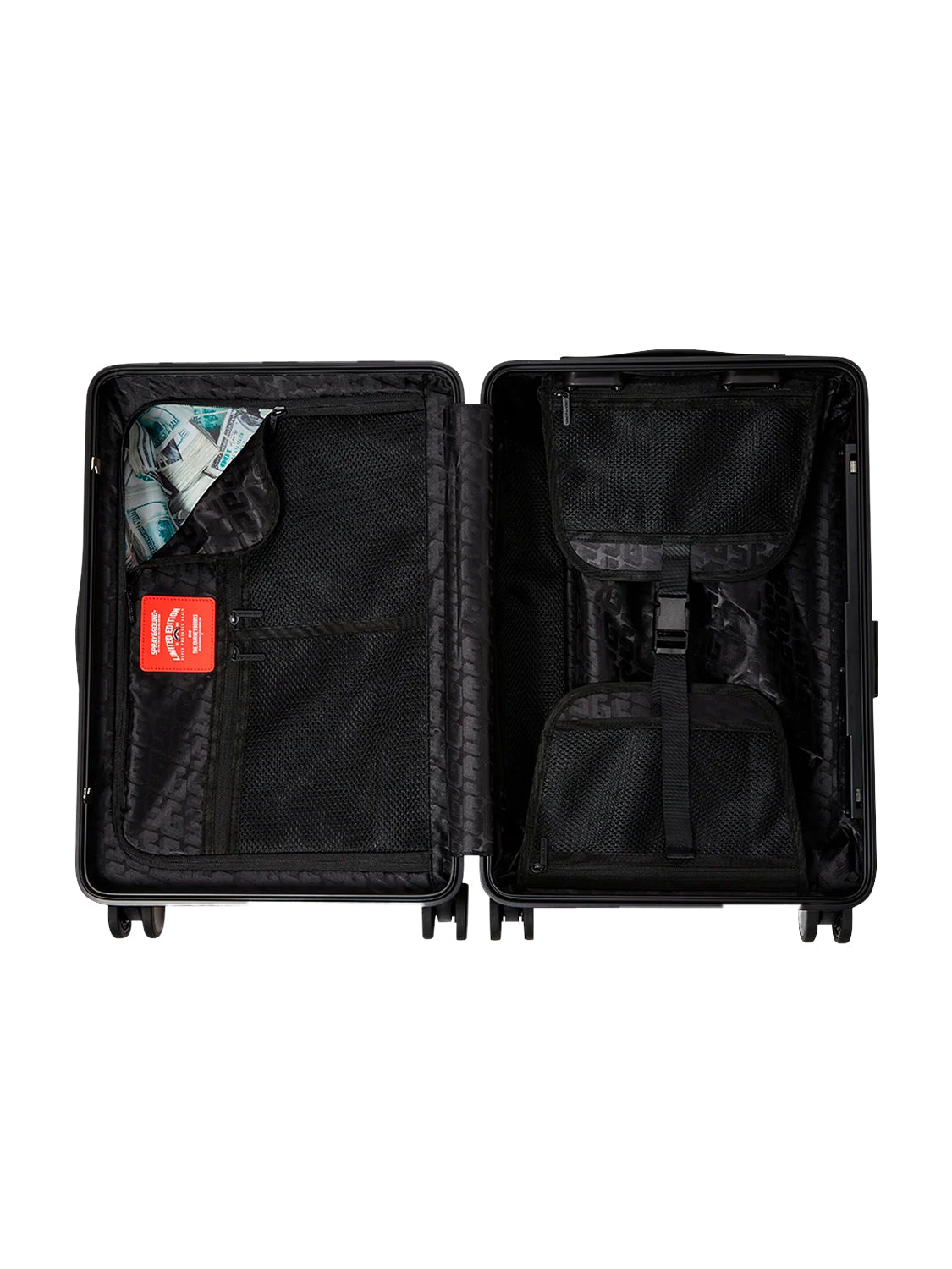 Trolley Sharks In Paris Wtf Bubbly Carry-On Luggage SPRAYGROUND Unisex - Marrone