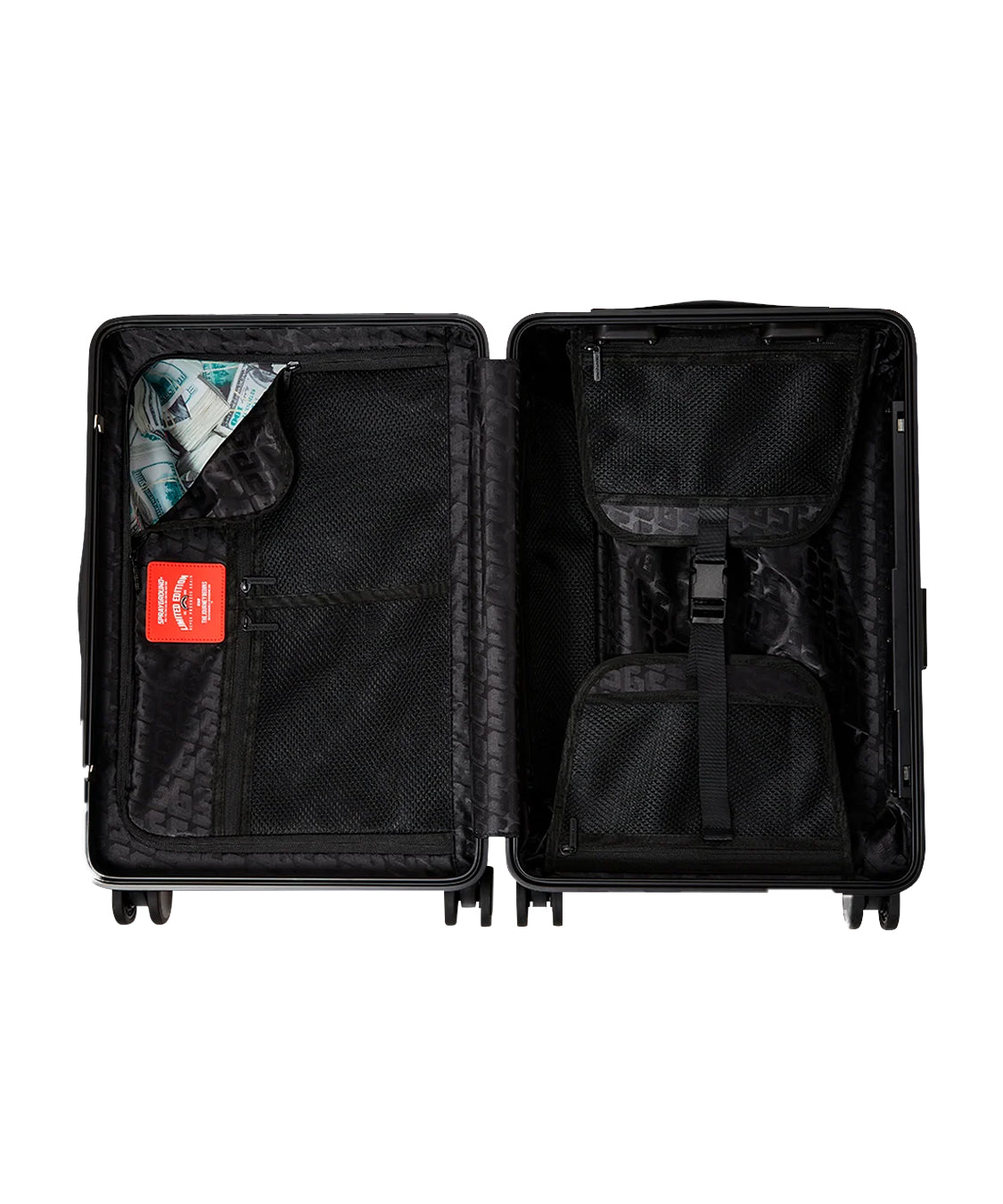 Trolley Sharks In Paris Wtf Bubbly Carry-On Luggage SPRAYGROUND Unisex - Nero