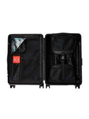 Trolley Sharks In Paris Wtf Bubbly Carry-On Luggage SPRAYGROUND Unisex - Nero
