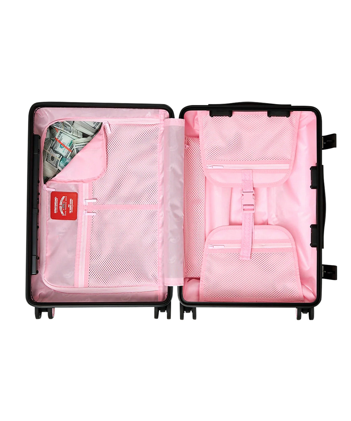 Trolley Pink New Check Faces SPRAYGROUND Unisex - Rosa