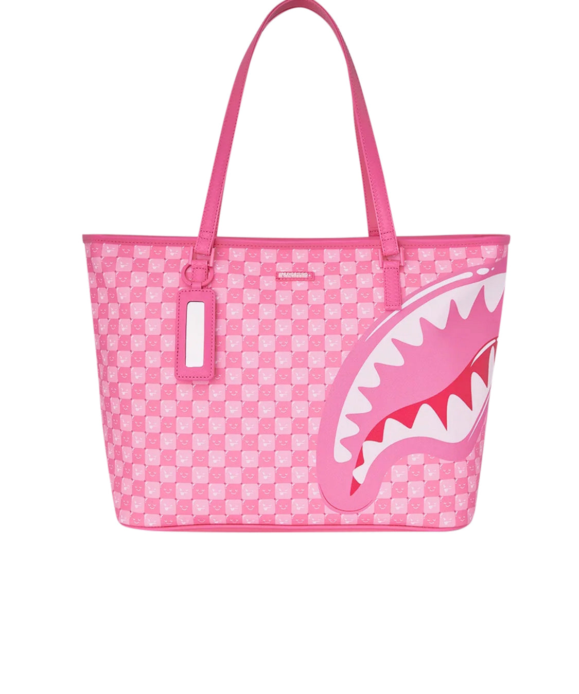 Borsa Pink New Check Faces SPRAYGROUND Unisex - Rosa