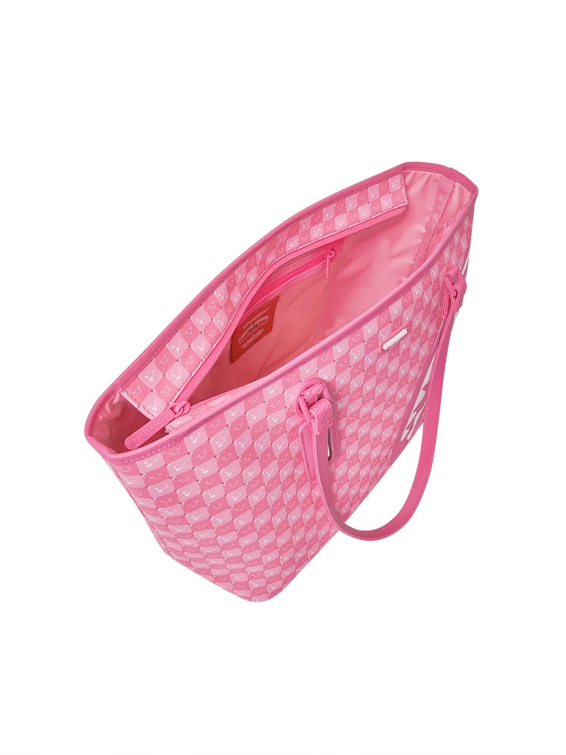 Borsa Pink New Check Faces SPRAYGROUND Unisex - Rosa