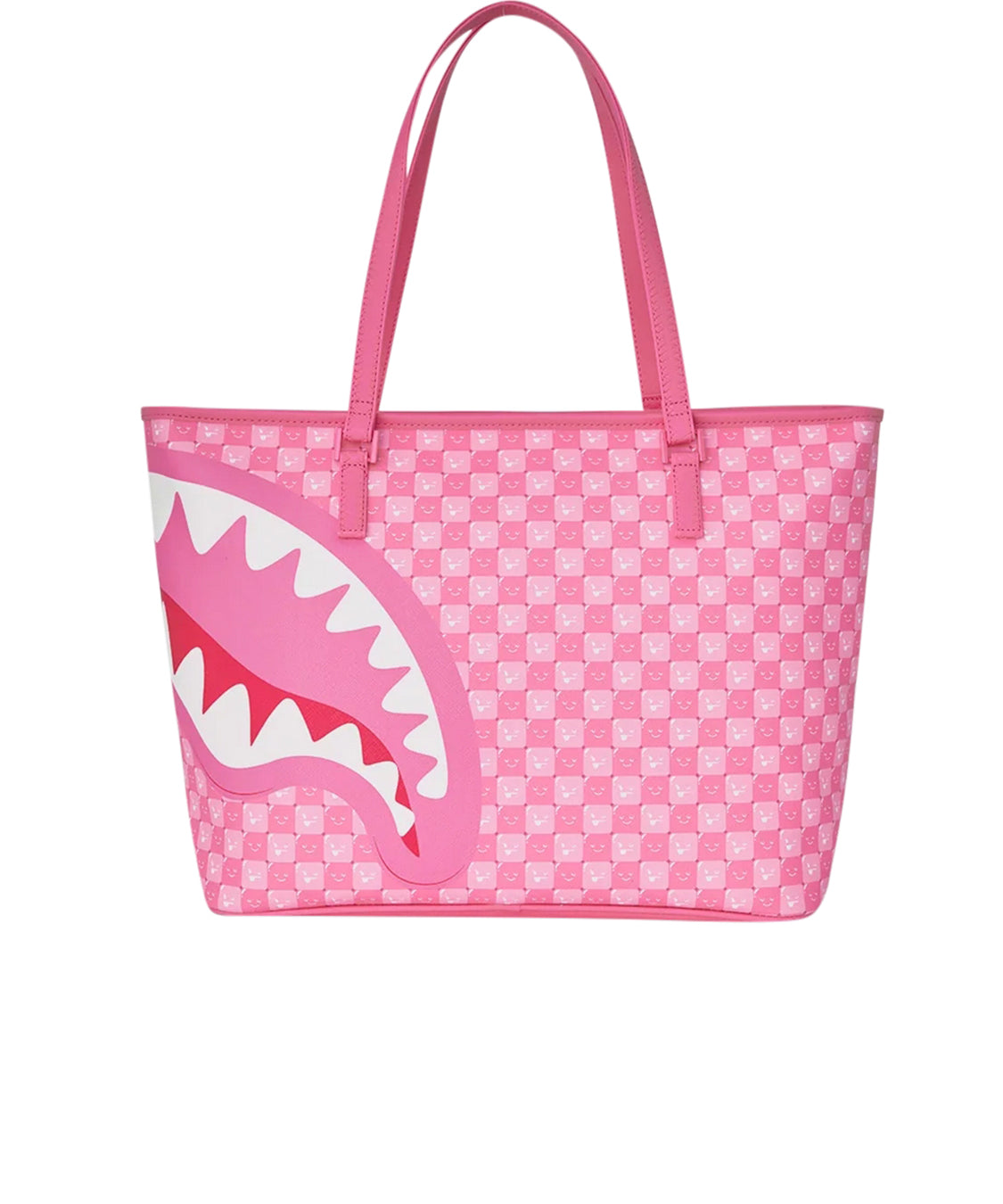 Borsa Pink New Check Faces SPRAYGROUND Unisex - Rosa