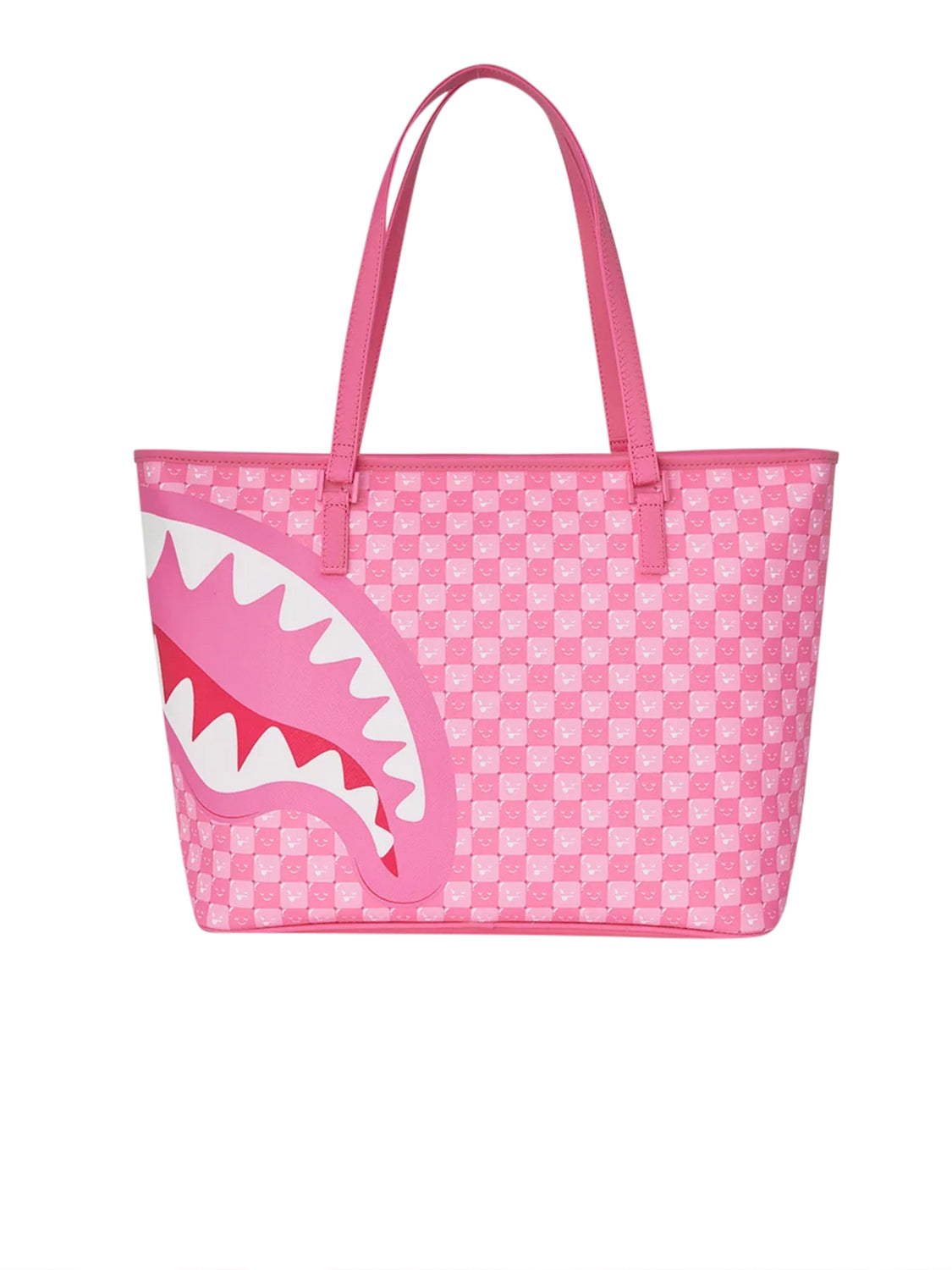 Borsa Pink New Check Faces SPRAYGROUND Unisex - Rosa