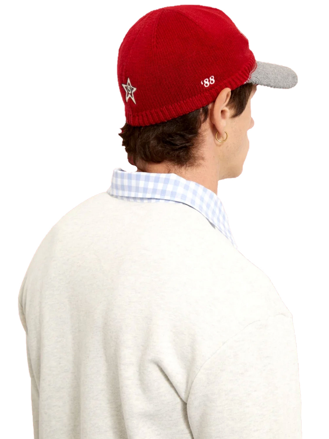 Cappello Knitted SSSTUFFF Unisex - Rosso