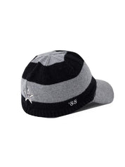 Cappello Striped Knitted SSSTUFFF Unisex - Grigio