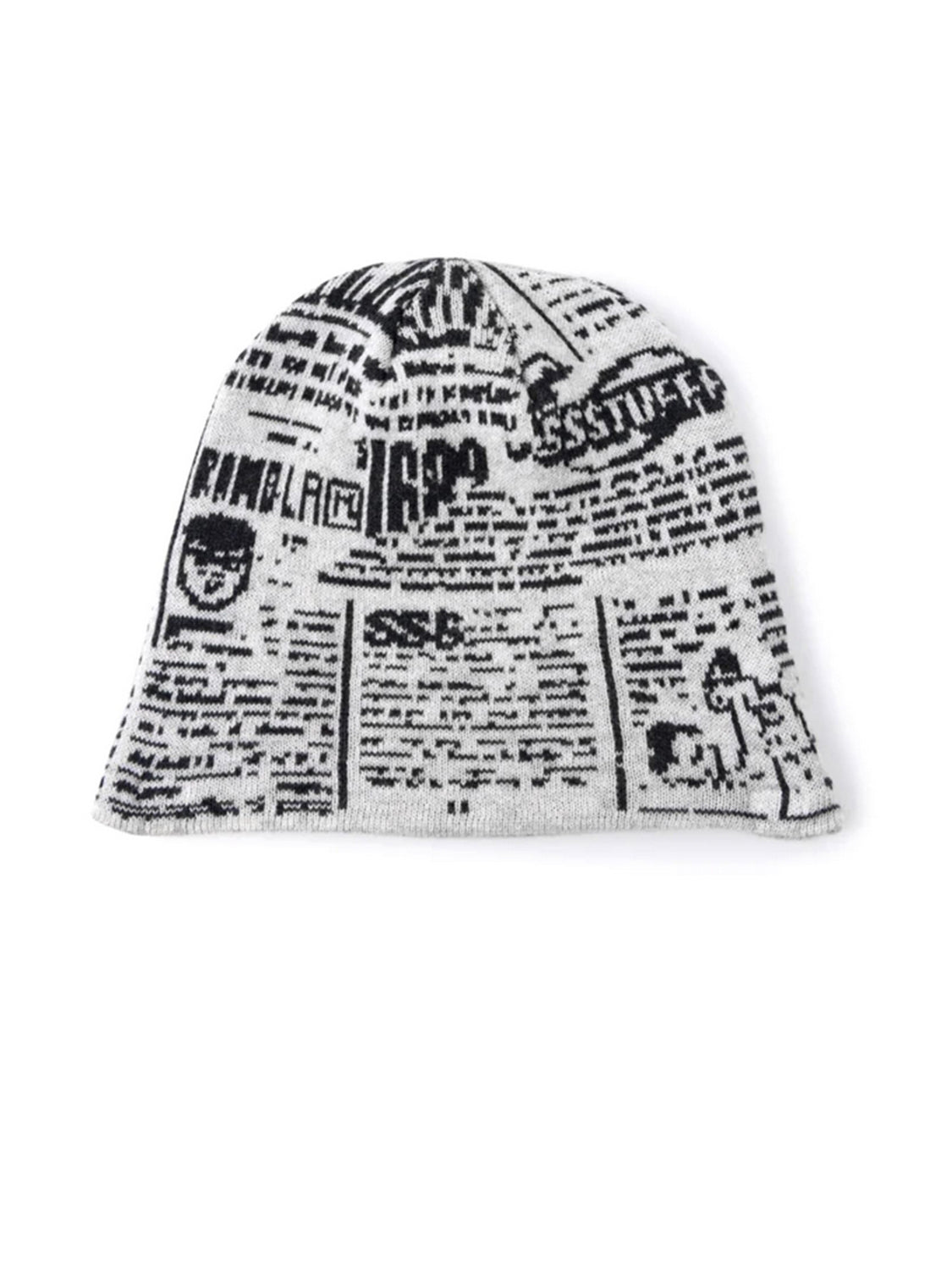 Cappello Newspaper Spy SSSTUFFF Unisex - Grigio