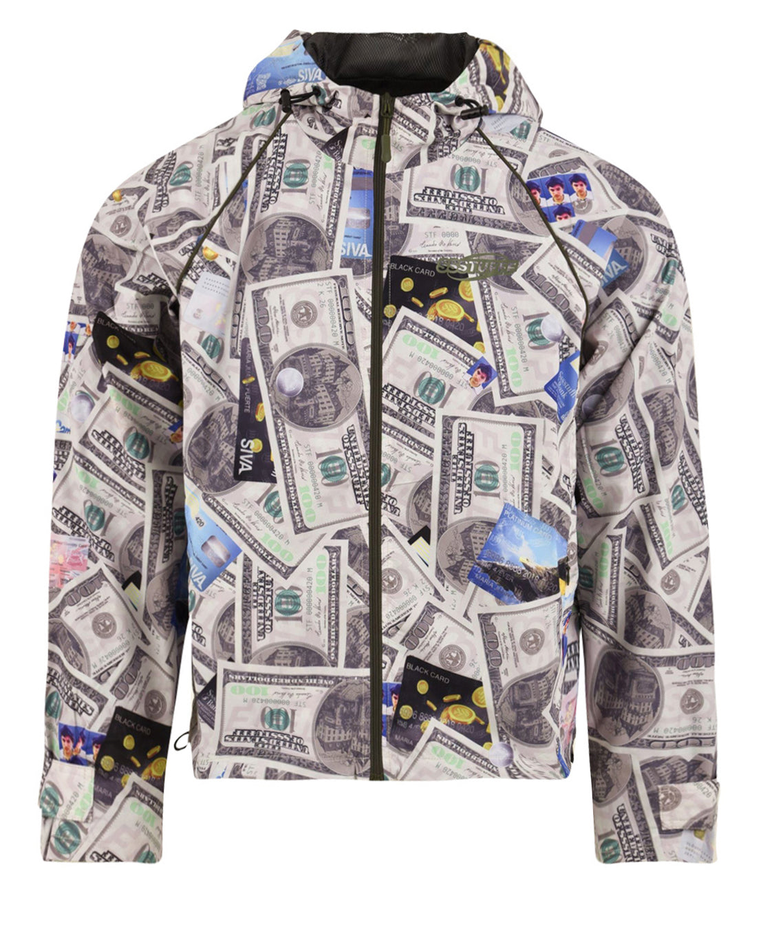 Giacca Exploding Wallet Money SSSTUFFF Uomo - Grigio