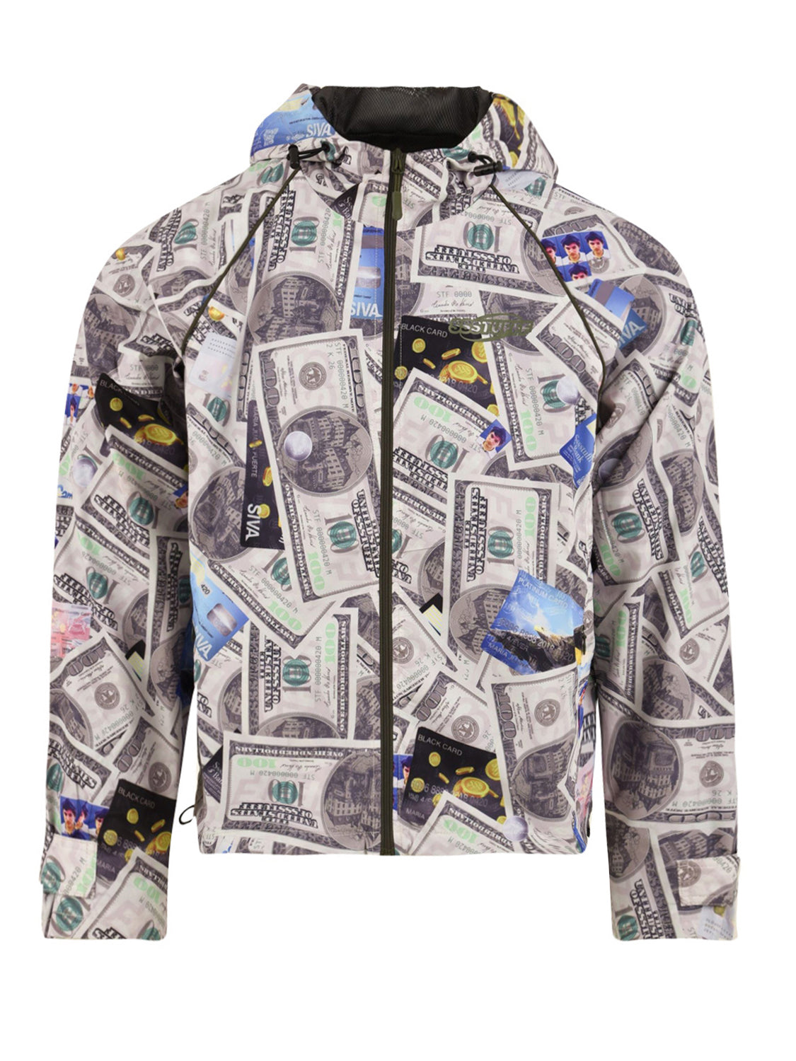 Giacca Exploding Wallet Money SSSTUFFF Uomo - Grigio