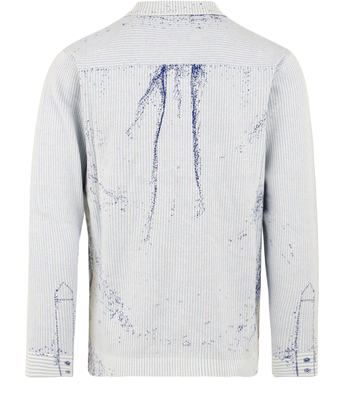 Felpa con zip Tie SSSTUFFF Uomo - Blue
