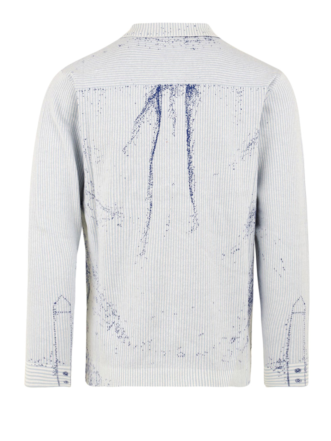 Felpa con zip Tie SSSTUFFF Uomo - Blue