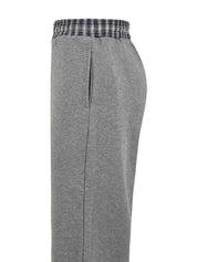 Pantalone Layered Waffle Camo SSSTUFFF Uomo - Grigio