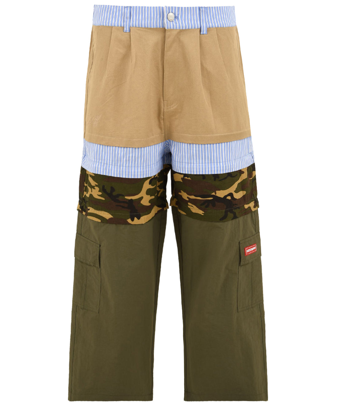 Pantalone 5 in 1 Layered SSSTUFFF Uomo - Multicolore