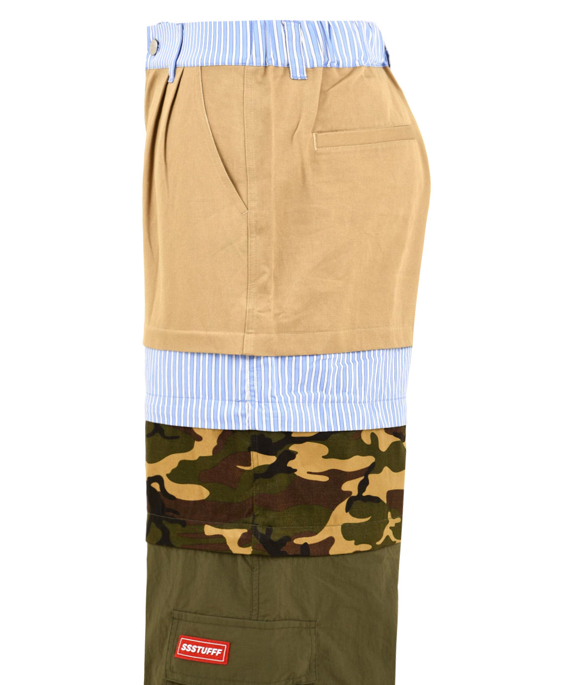 Pantalone 5 in 1 Layered SSSTUFFF Uomo - Multicolore