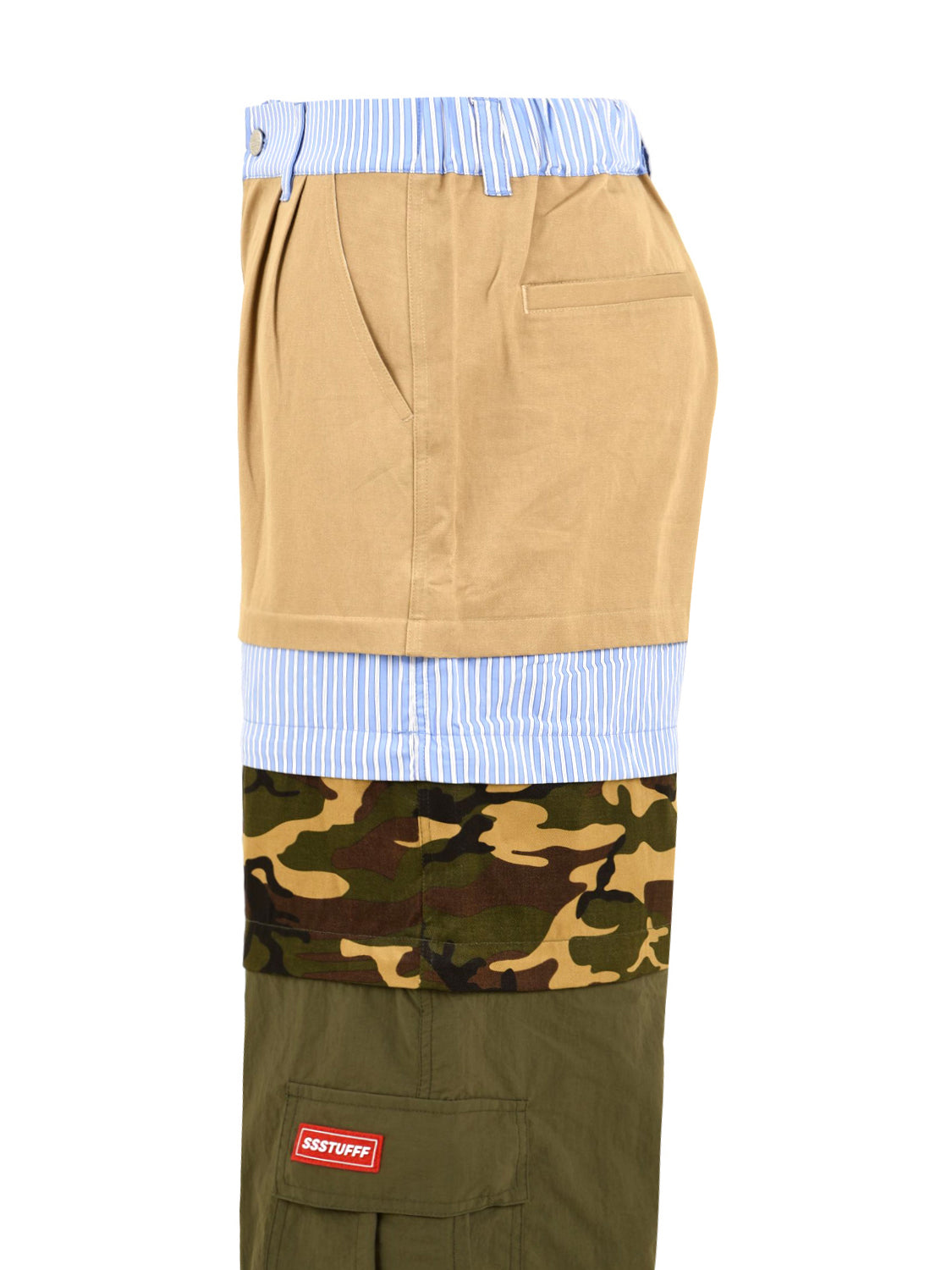 Pantalone 5 in 1 Layered SSSTUFFF Uomo - Multicolore