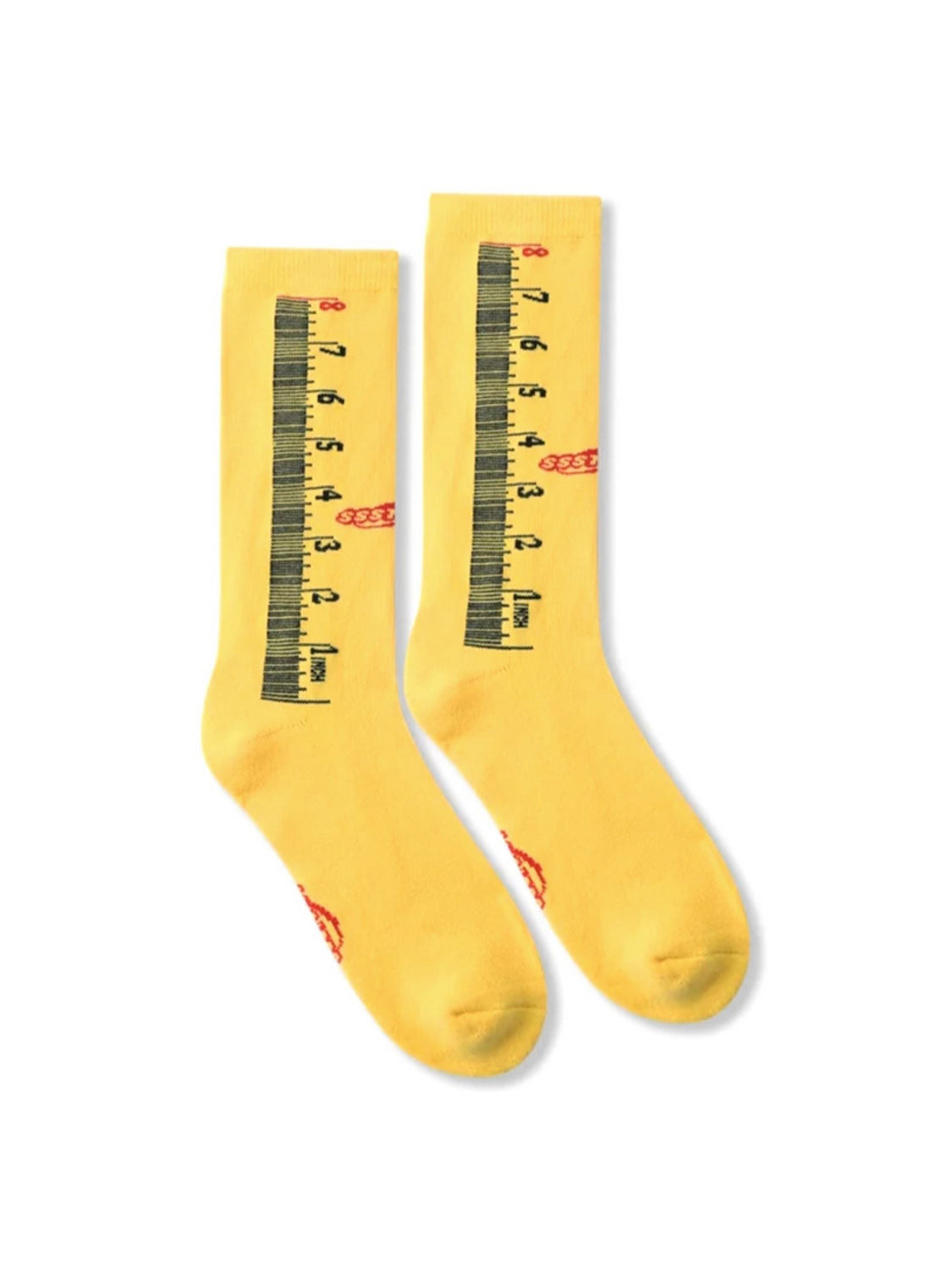 Calzini Ruler SSSTUFFF Unisex - Giallo