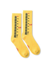 Calzini Ruler SSSTUFFF Unisex - Giallo