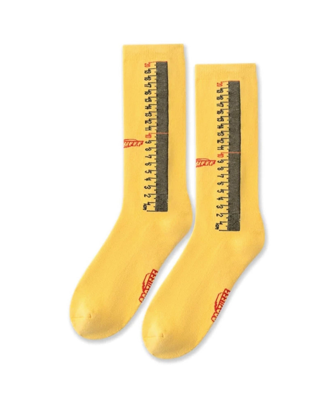 Calzini Ruler SSSTUFFF Unisex - Giallo