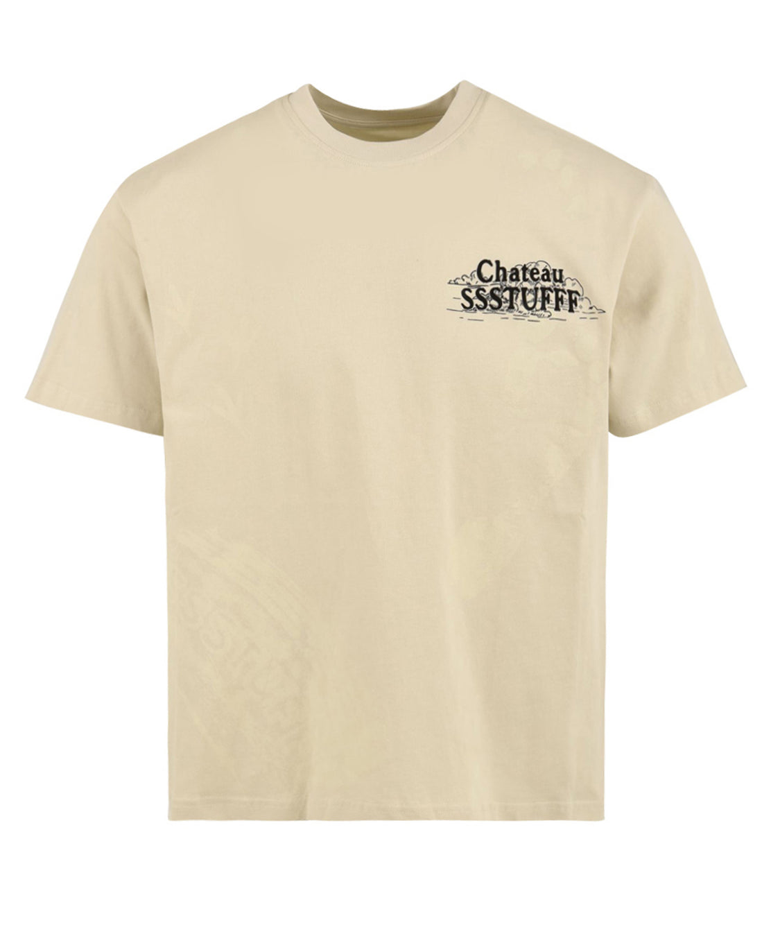T-shirt Chateau UV Clues SSSTUFFF Uomo - Bianco