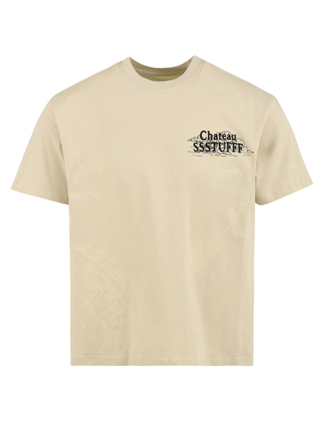 T-shirt Chateau UV Clues SSSTUFFF Uomo - Bianco