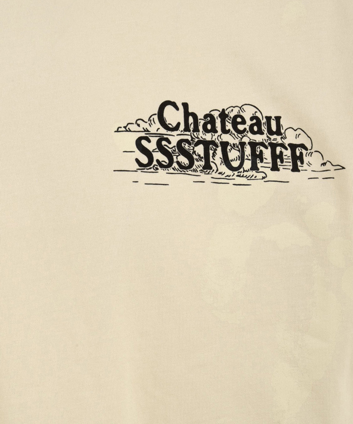 T-shirt Chateau UV Clues SSSTUFFF Uomo - Bianco