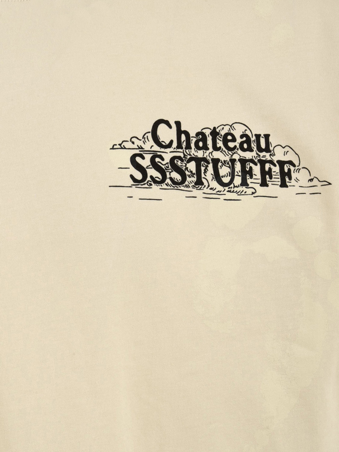 T-shirt Chateau UV Clues SSSTUFFF Uomo - Bianco