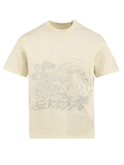 T-shirt Inside Out Plumber SSSTUFFF Uomo - Bianco