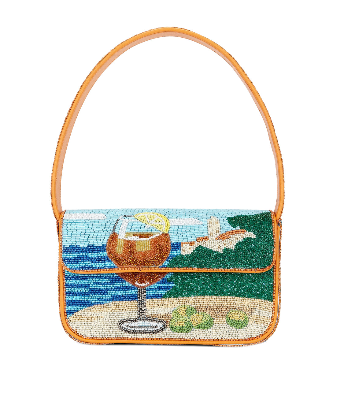 Borsa a spalla Tommy Beaded Spritz STAUD Donna - Multicolore
