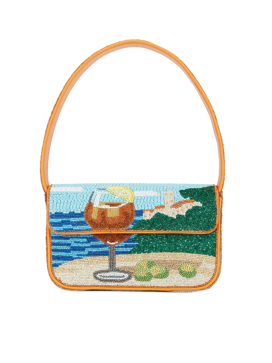 Borsa a spalla Tommy Beaded Spritz STAUD Donna - Multicolore