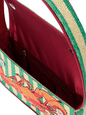 Borsa a spalla Tommy Beaded Summer Lobster STAUD Donna - Multicolore