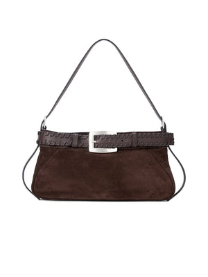 Borsa a spalla Brooklyn STAUD Donna - Marrone