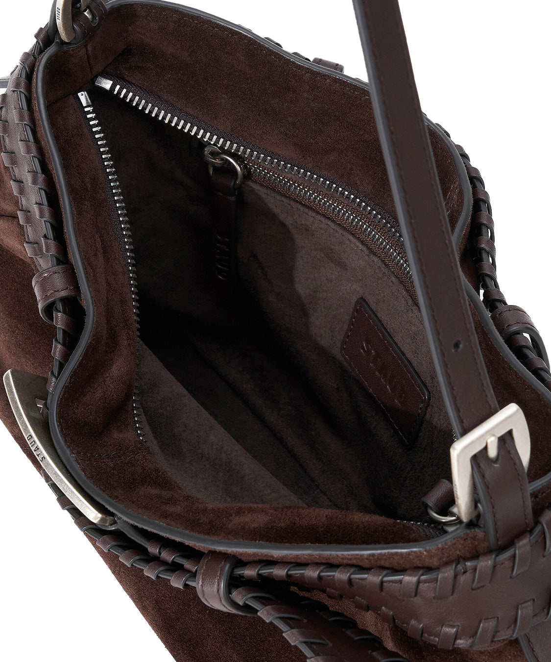 Borsa a spalla Brooklyn STAUD Donna - Marrone