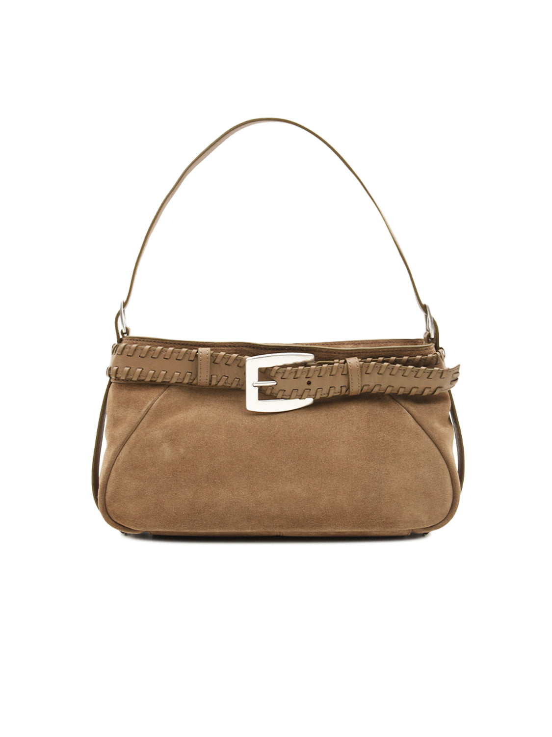 Borsa a spalla Brooklyn STAUD Donna - Beige