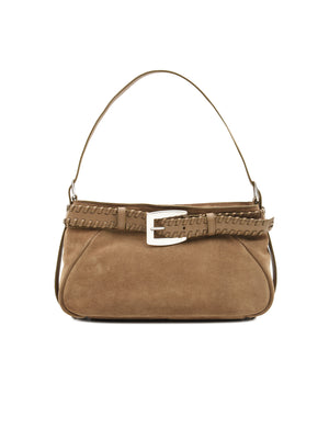 Borsa a spalla Brooklyn STAUD Donna - Beige