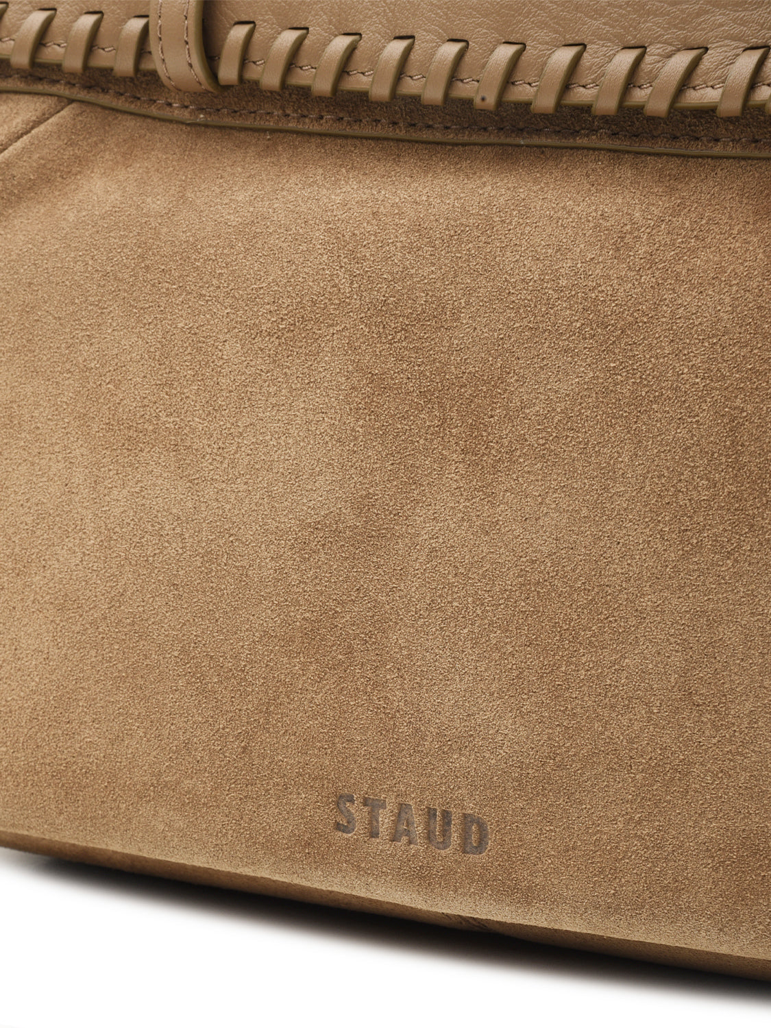 Borsa a spalla Brooklyn STAUD Donna - Beige