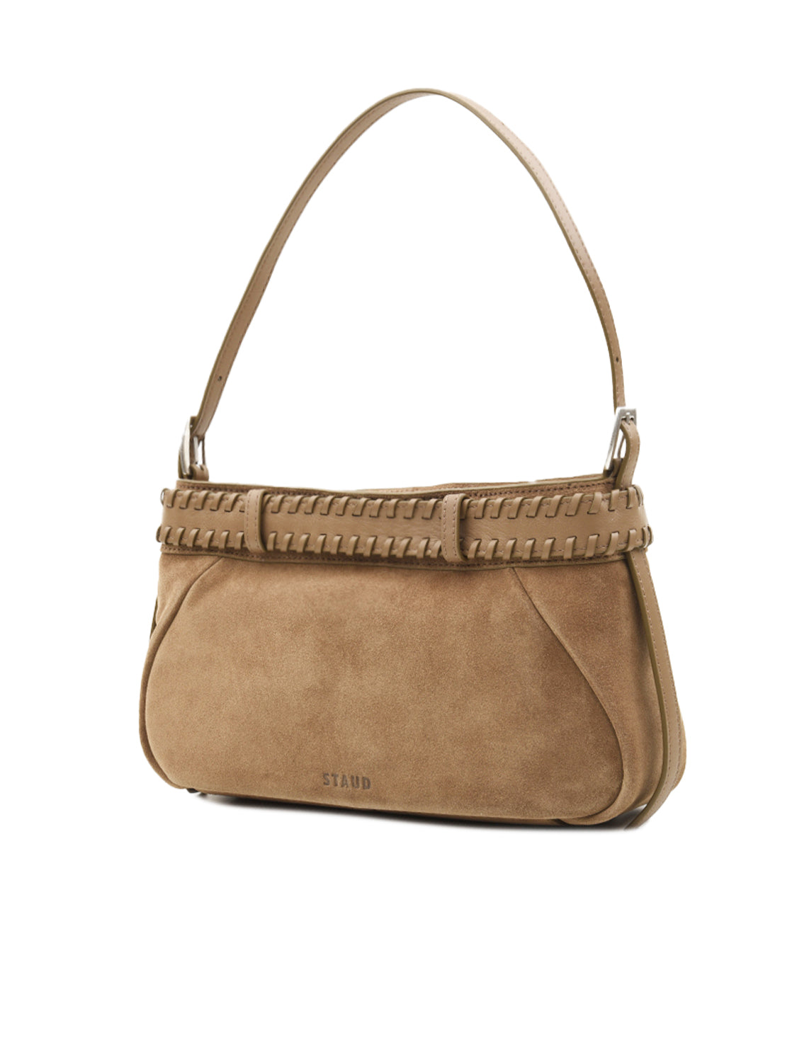 Borsa a spalla Brooklyn STAUD Donna - Beige