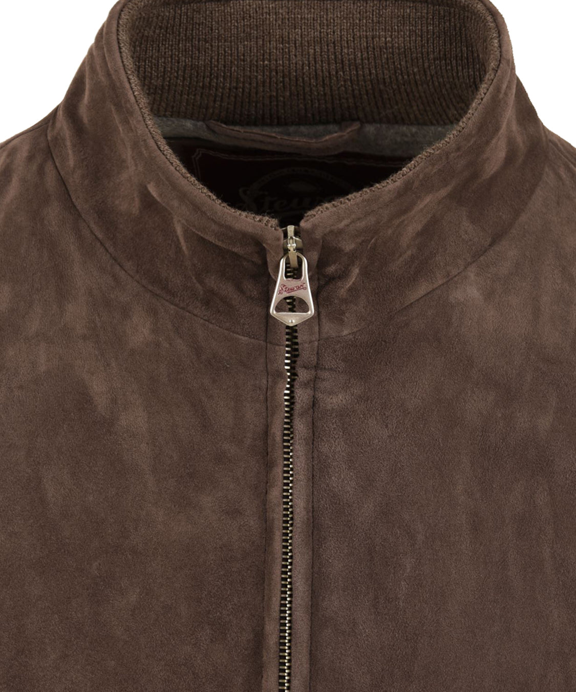 Giubbotto Drowne camoscio stretch STEWART Uomo - Marrone